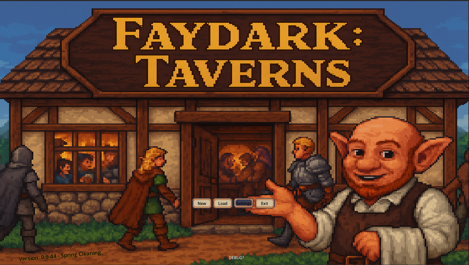 Faydark Taverns title screen